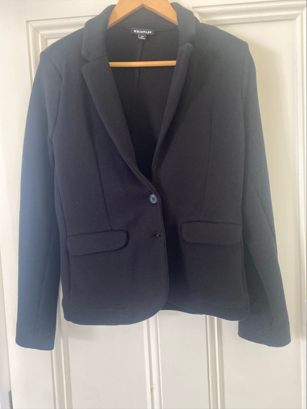 Whistles Black Blazer