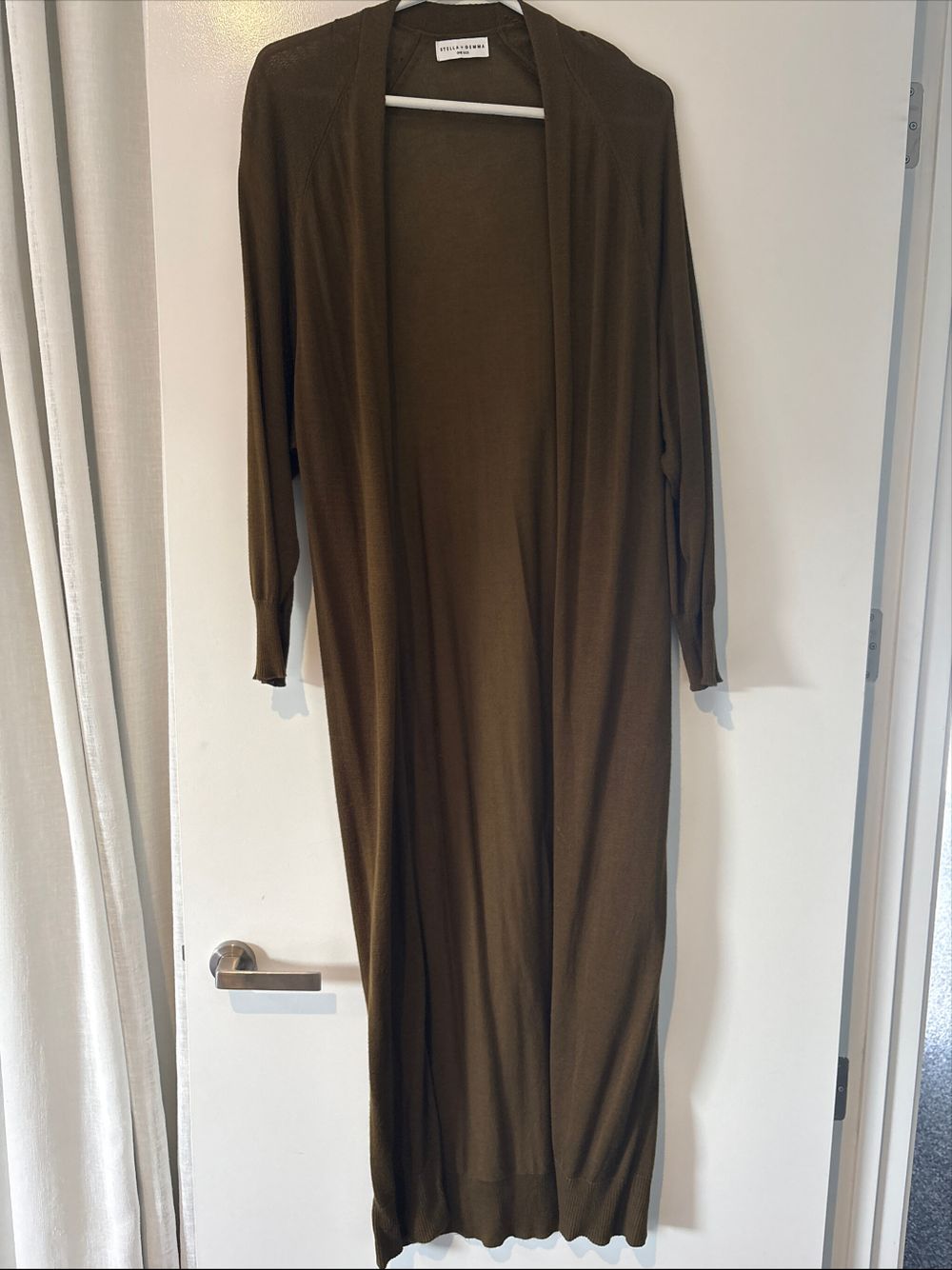Stella + Gemma Olive Cardigan