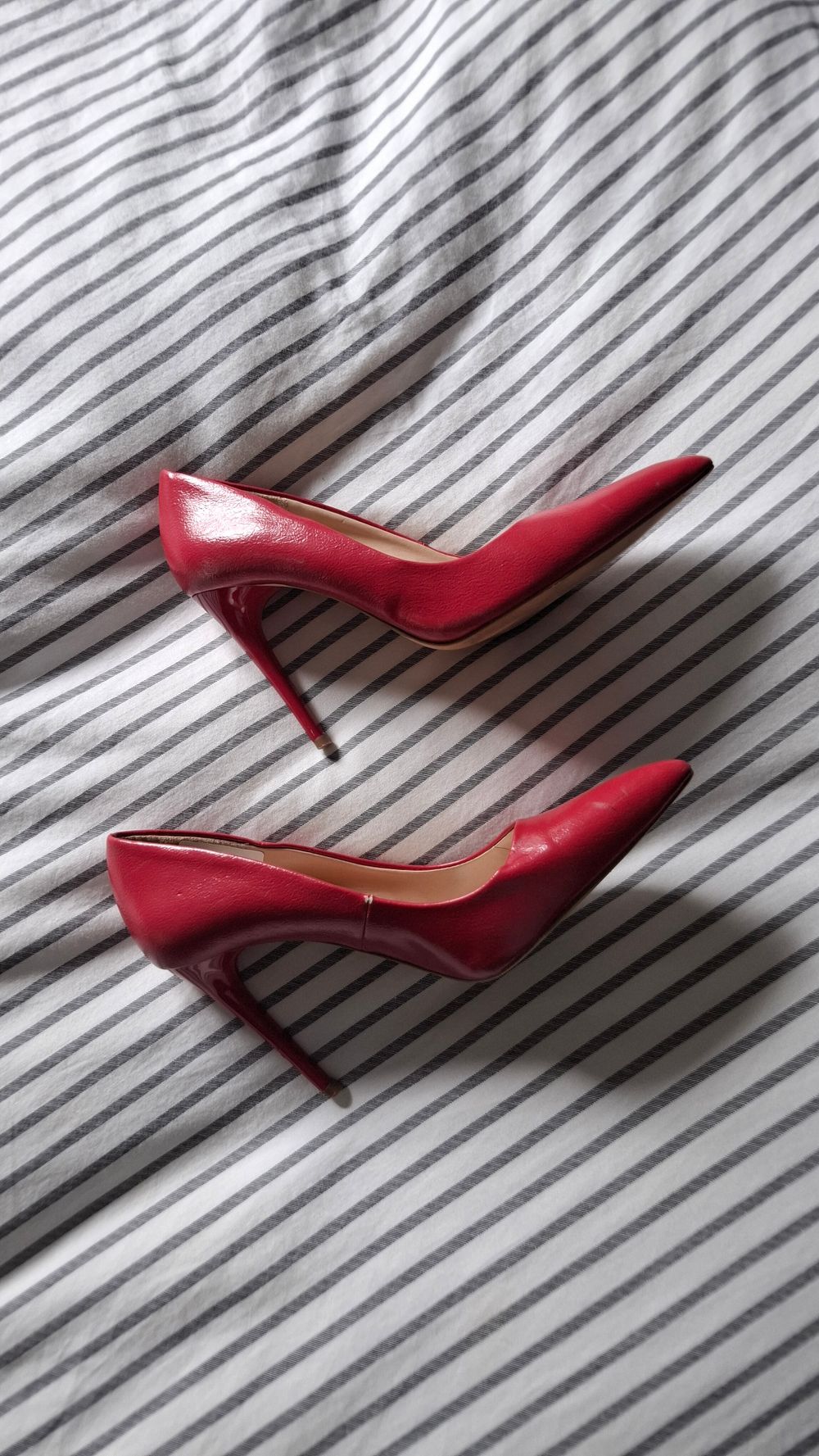 Zara Woman Red Heels Size 36