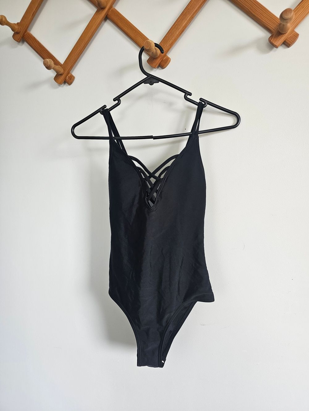 Topanga Black One Piece Swimsuit Size 6
