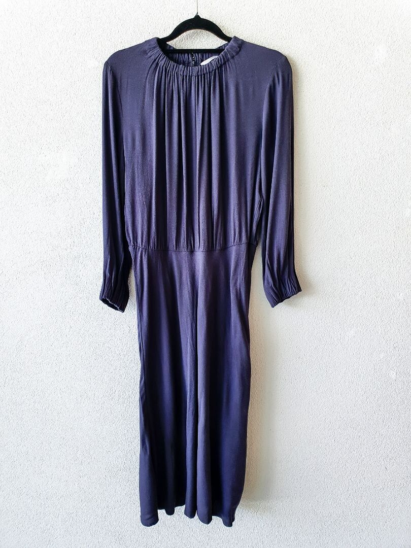 H&M Purple Midi Dress Size 6.