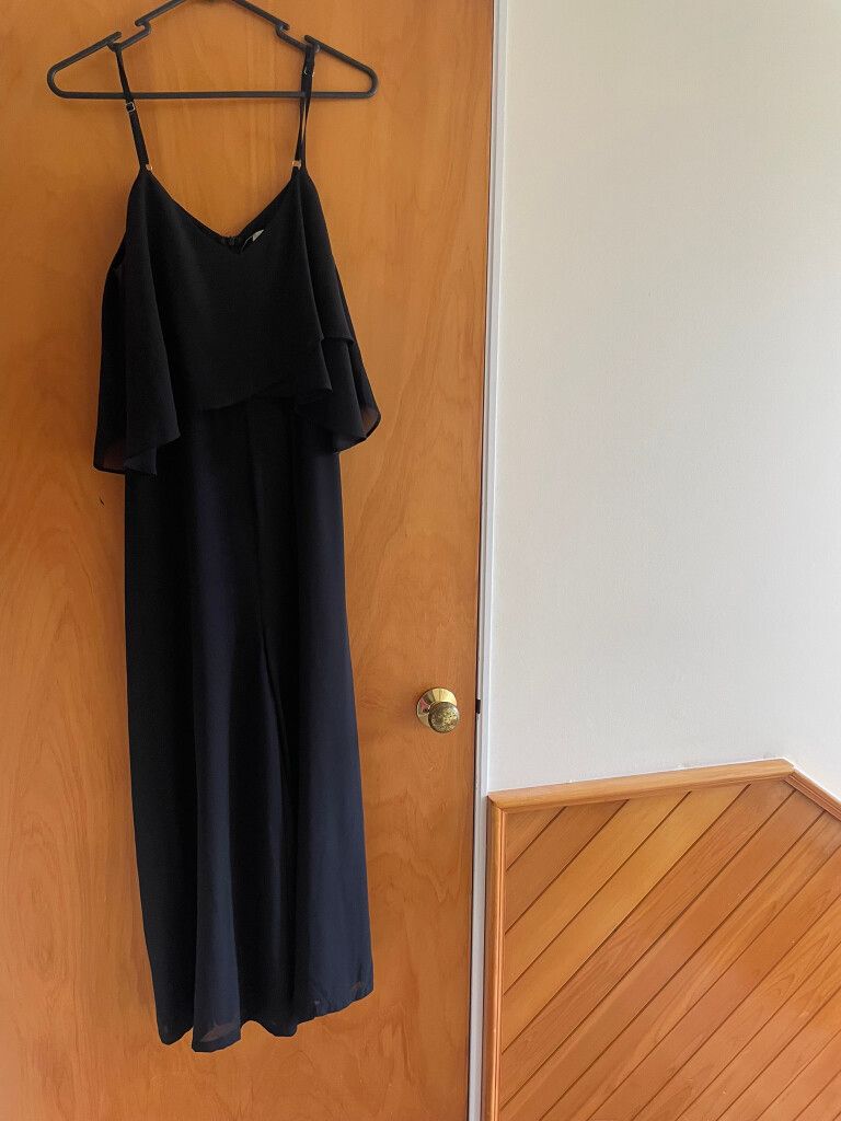 Mika & Gala Black Maxi Jumpsuit (Ball Dress)