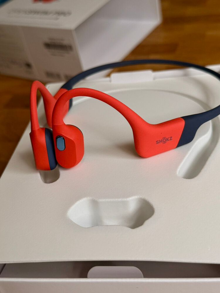 Shokz OpenSwim Pro Red Headphones ***1 YEAR WARRANTY***