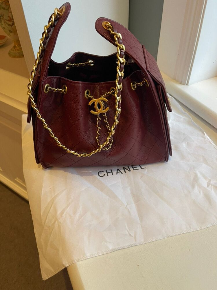 Quilted Bucket Bag small 25