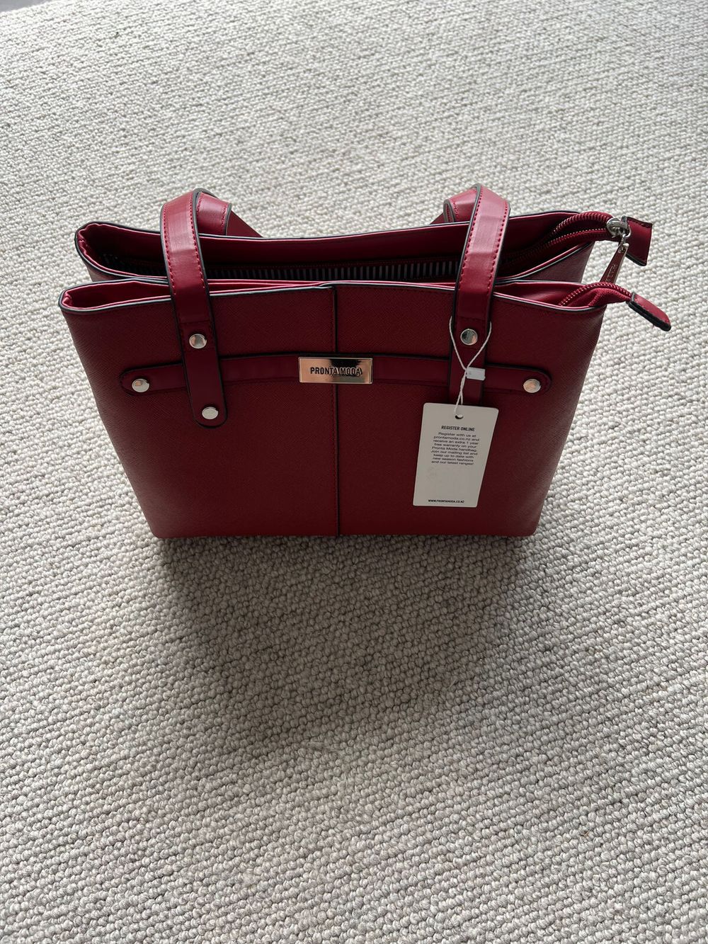 Burgundy Bag