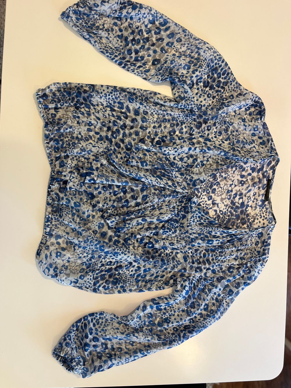 David Lawrence 100% Silk blouse