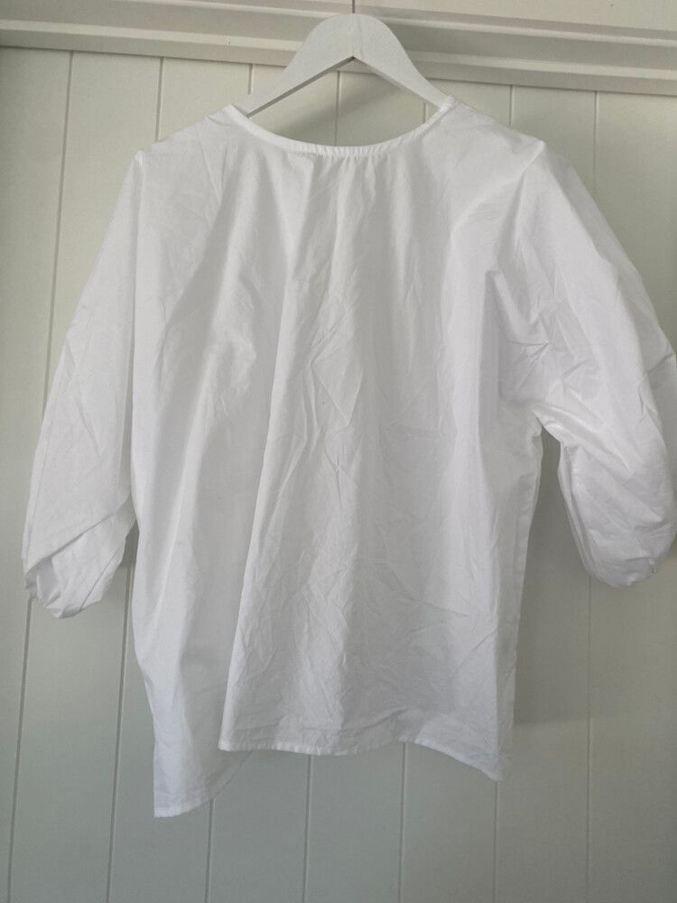 Caitlin Crisp White Jarvis Top