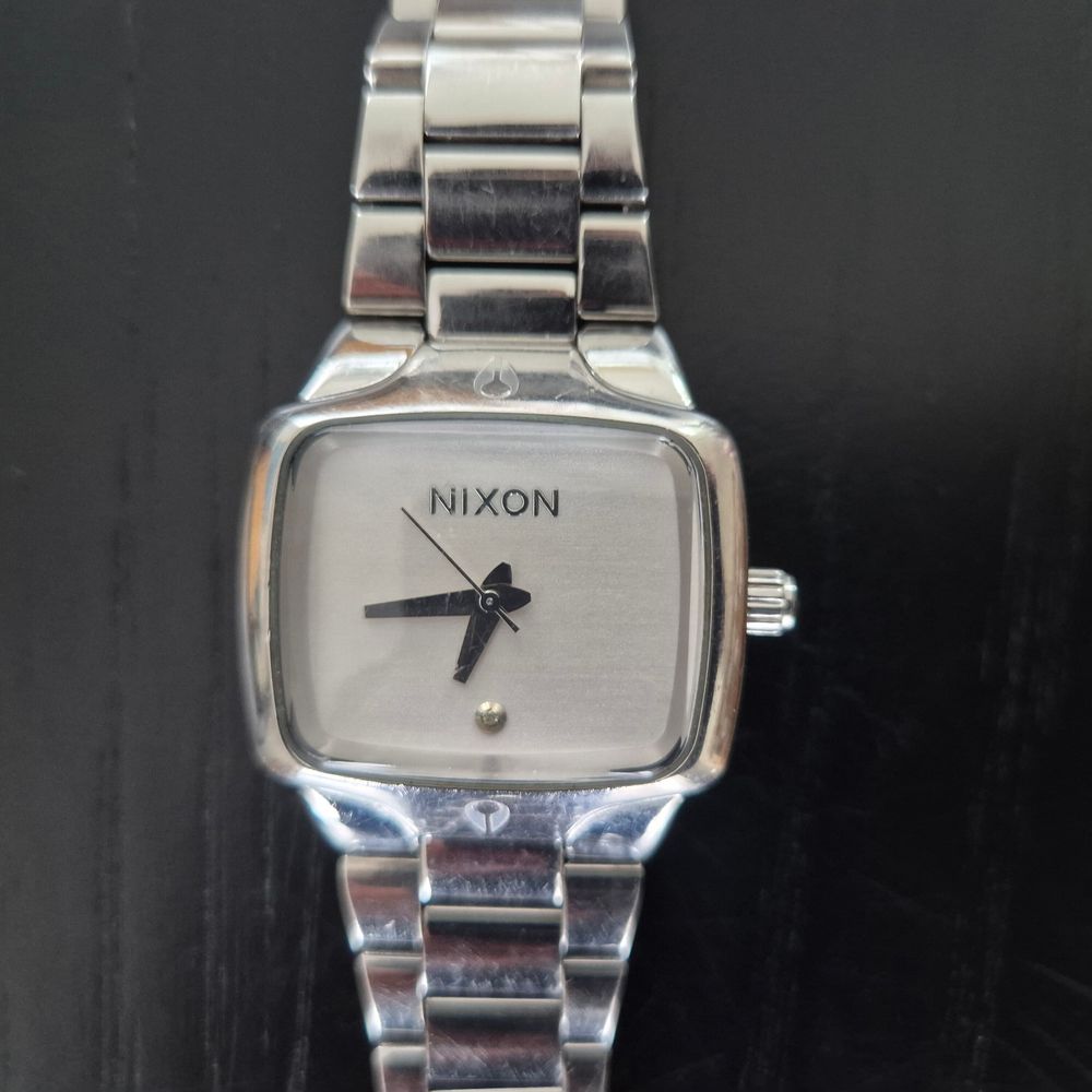 Nixon – The Player Women’s Stainless Steel Watch (Silver)