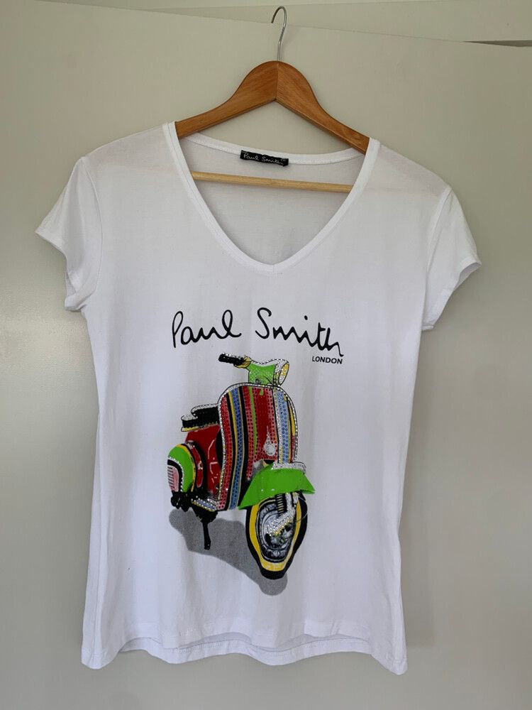 White Tee With Graphic