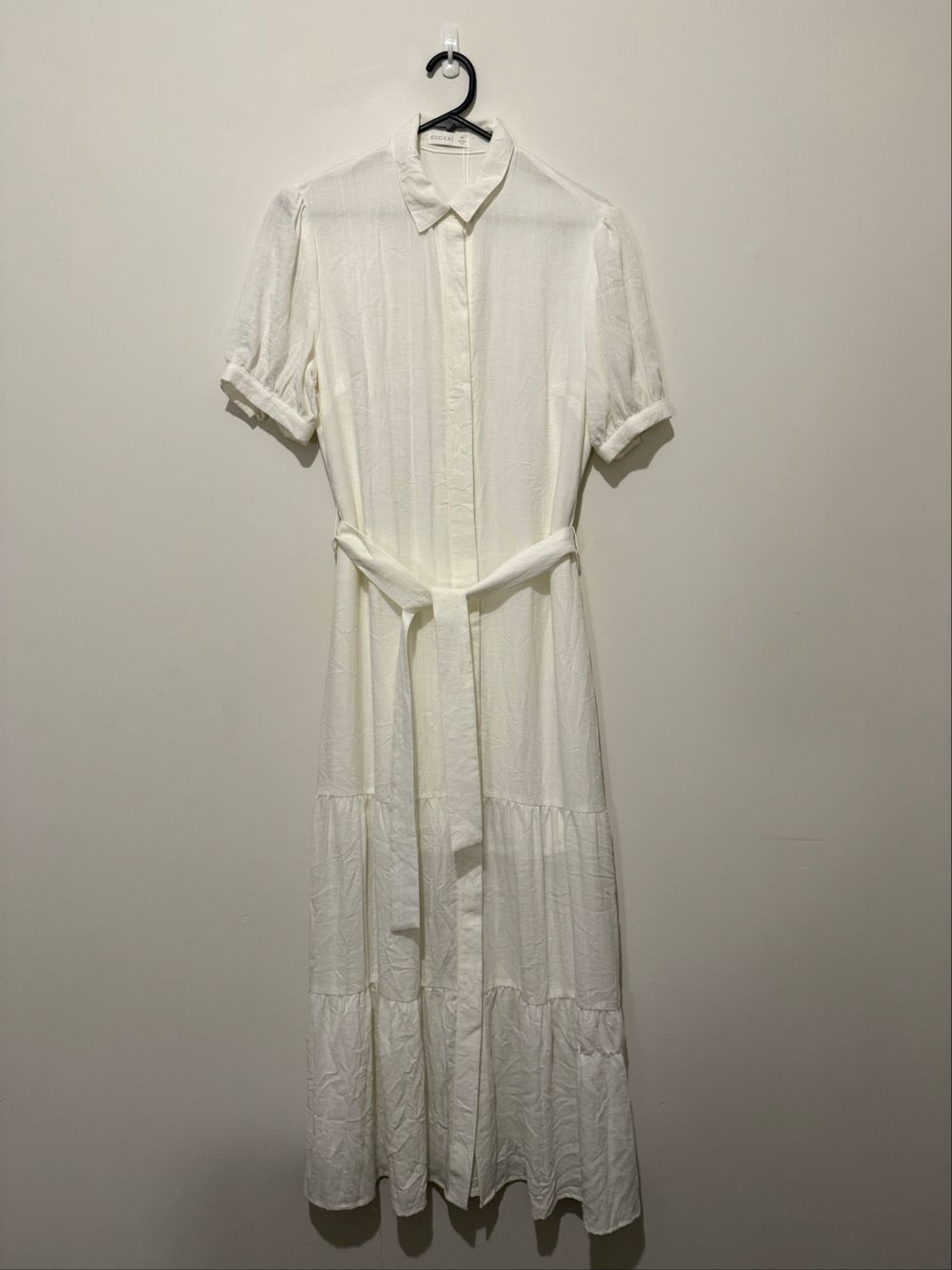 kookai white shirt dress Nova Mini Dress