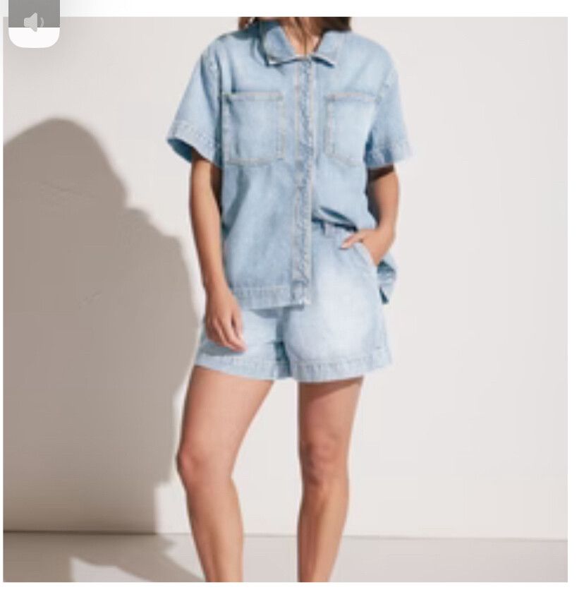 Decjuba Addison denim short