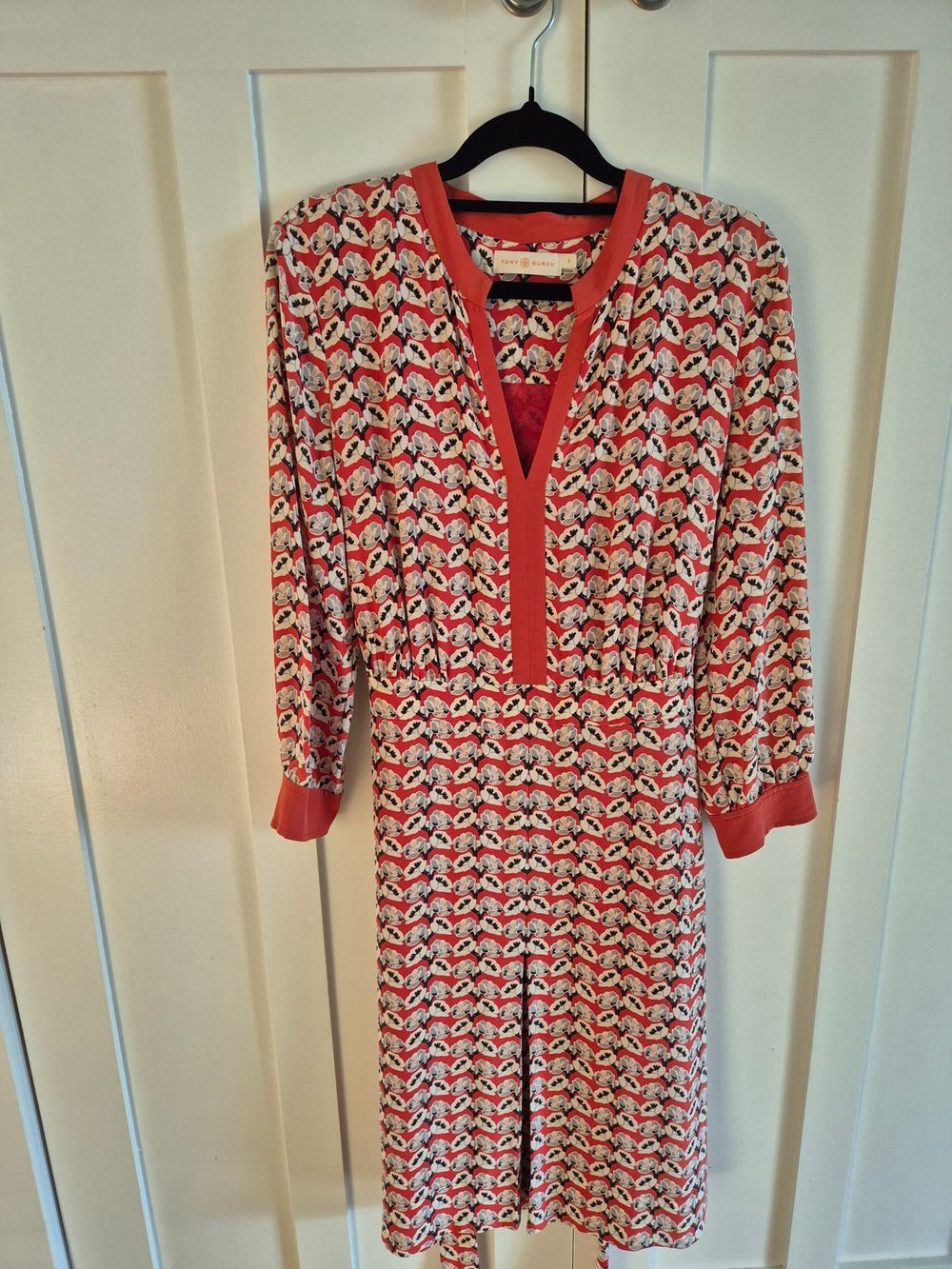 Tory Burch Silk Floral Print Dress