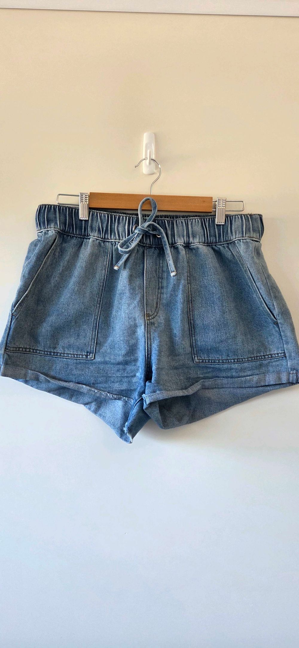 Decjuba Blue Denim Shorts