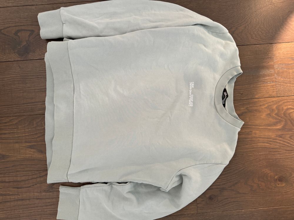 Blue crew sweatshirt