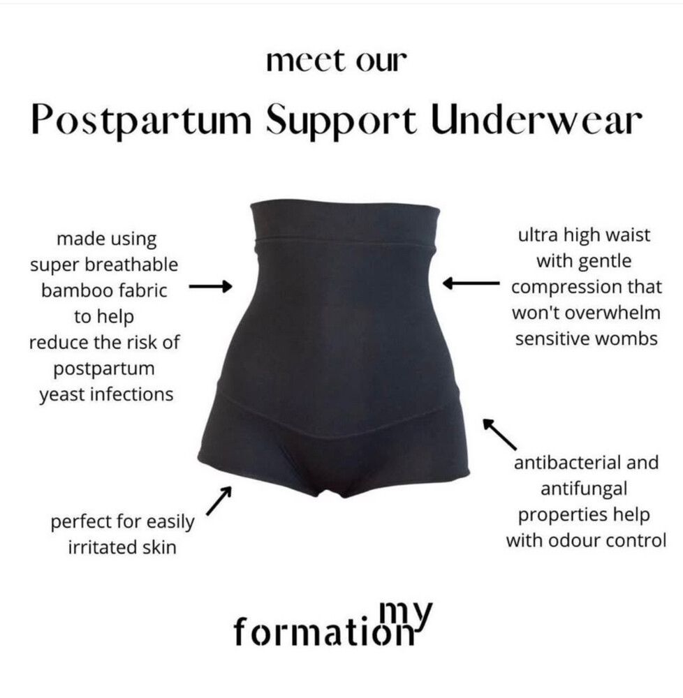 My Formation Postpartum support shorts/ underwear x 5 - Size XS