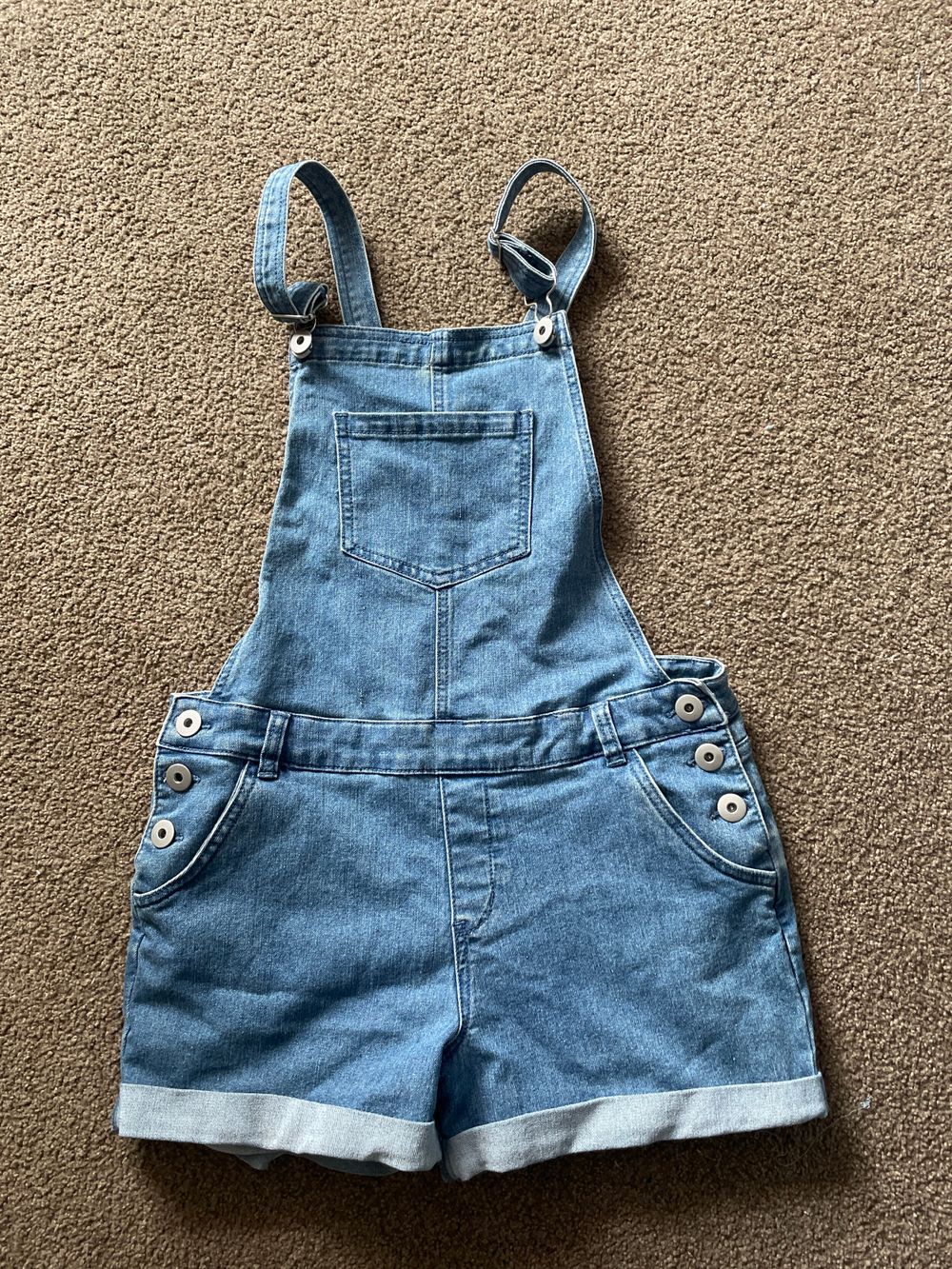 Switch Girls Denim Overall Shorts