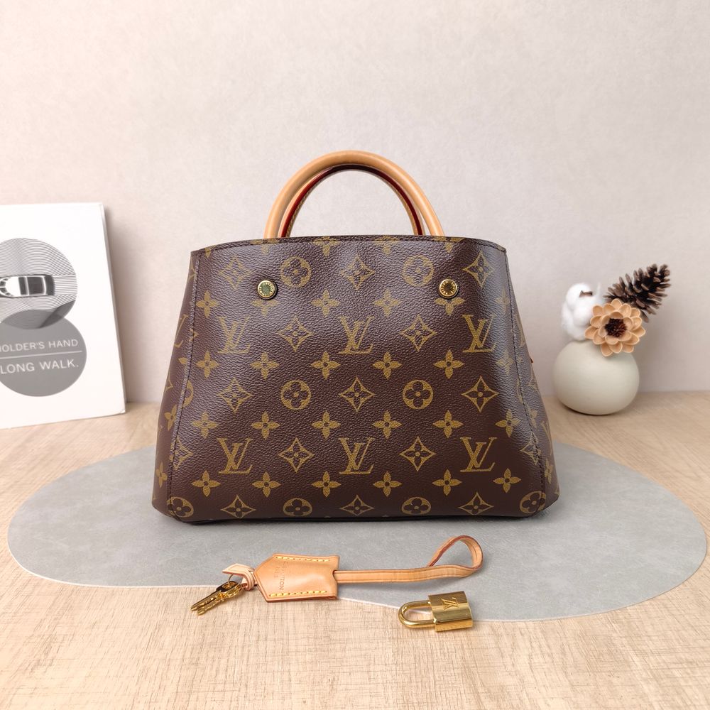 Louis Vuitton Brown Monogram Handbag