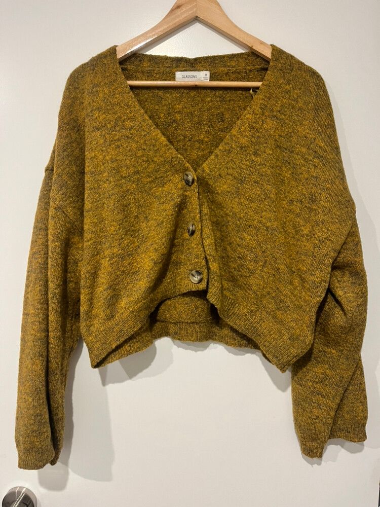 Glassons Gold Knit Cardigan