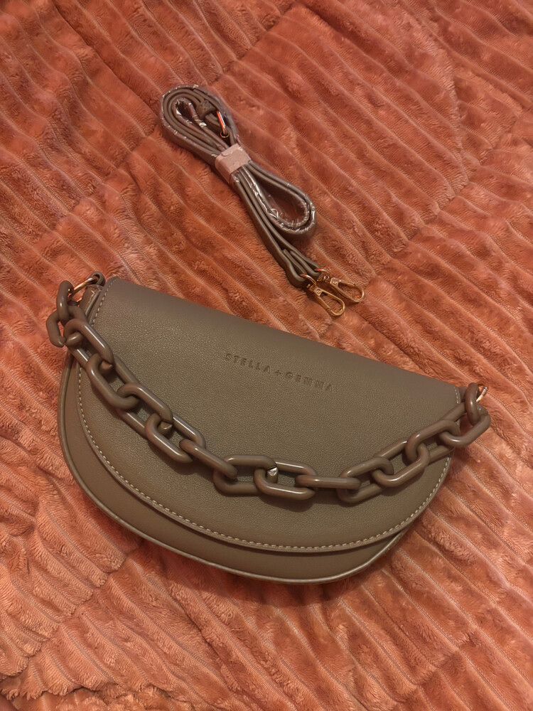 Stella & Gemma Sage Bag w Chain