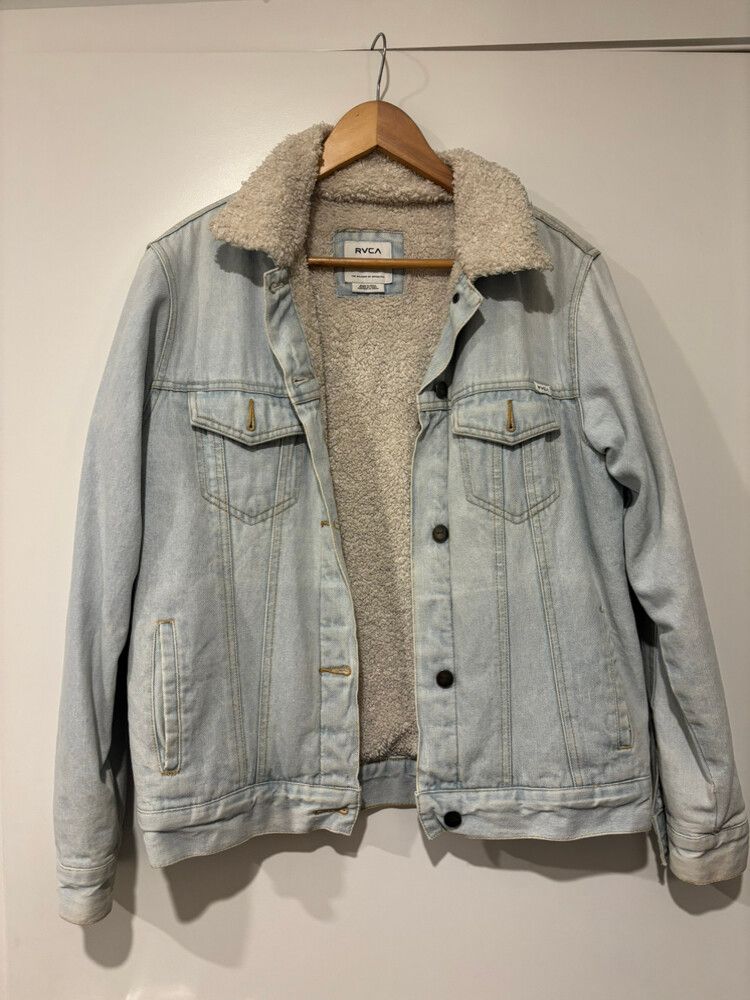 RVCA Blue Denim Jacket