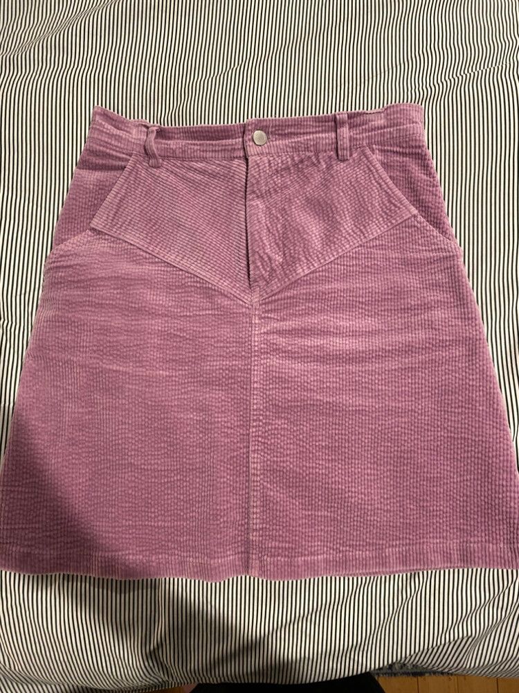 Gorman Purple Cord Skirt