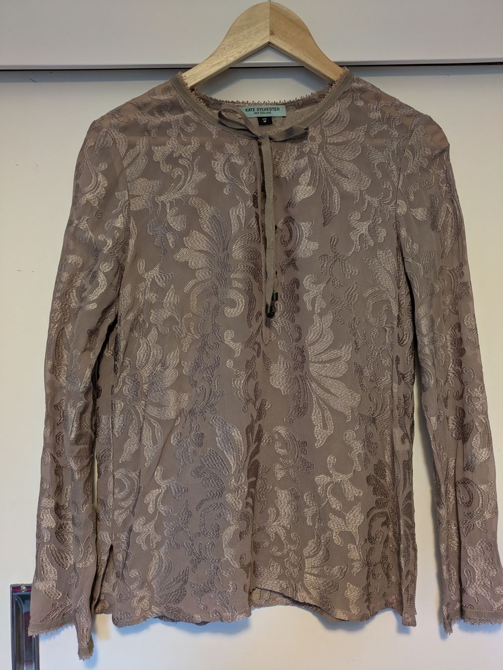 Kate Sylvester embroidered top