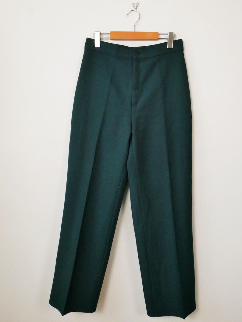 Vintage Levi's dressy green trousers