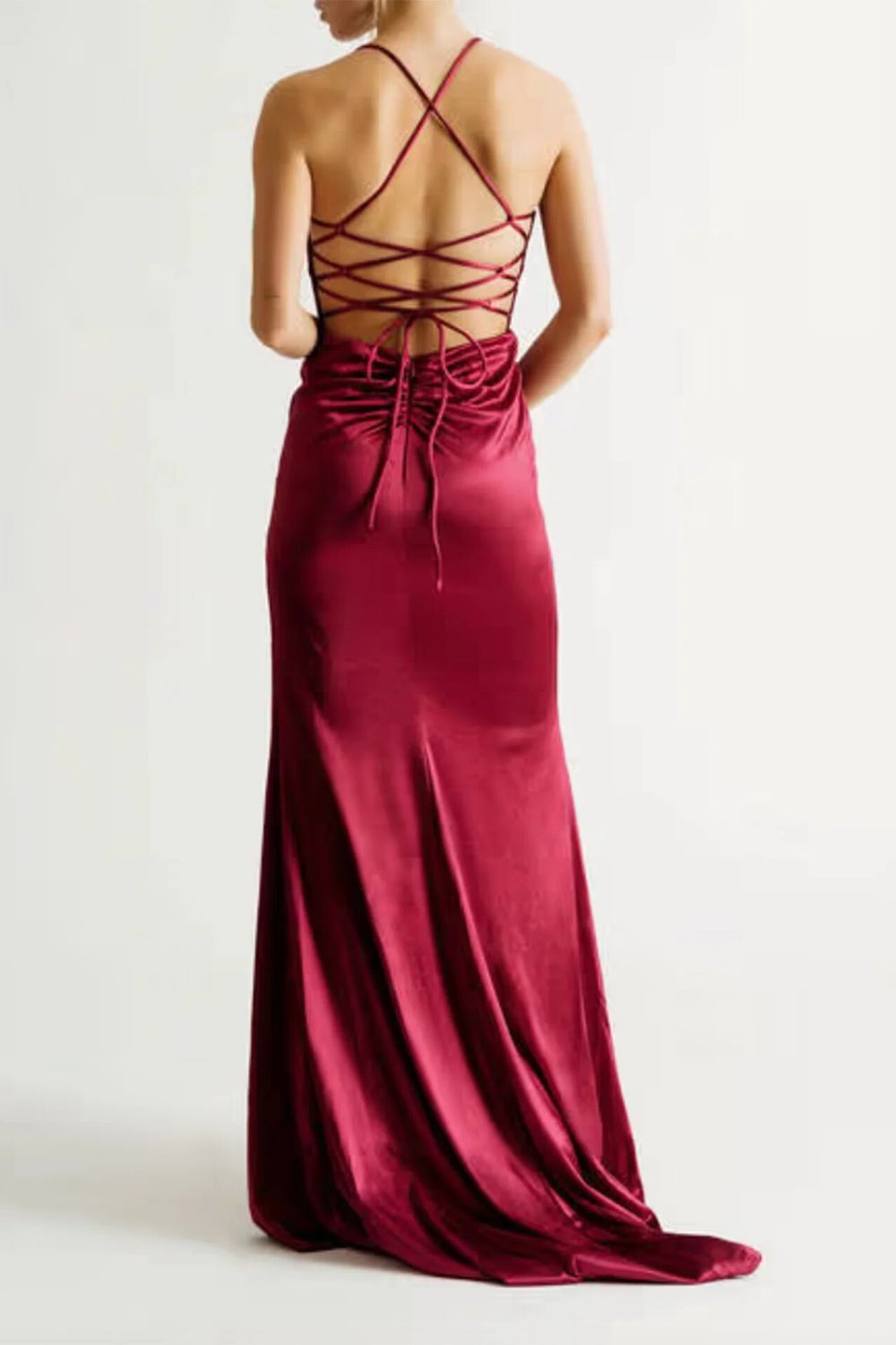 Tobi - Peisinoe Maxi Dress in Wine on Designer Wardrobe