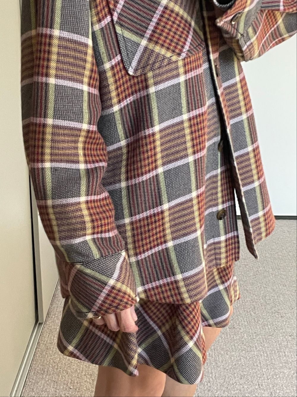 Samsøe Samsøe Tartan Check Co-ord Set | XS/S