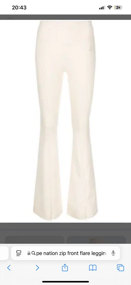 P.E nation Full Force Legging Ivory