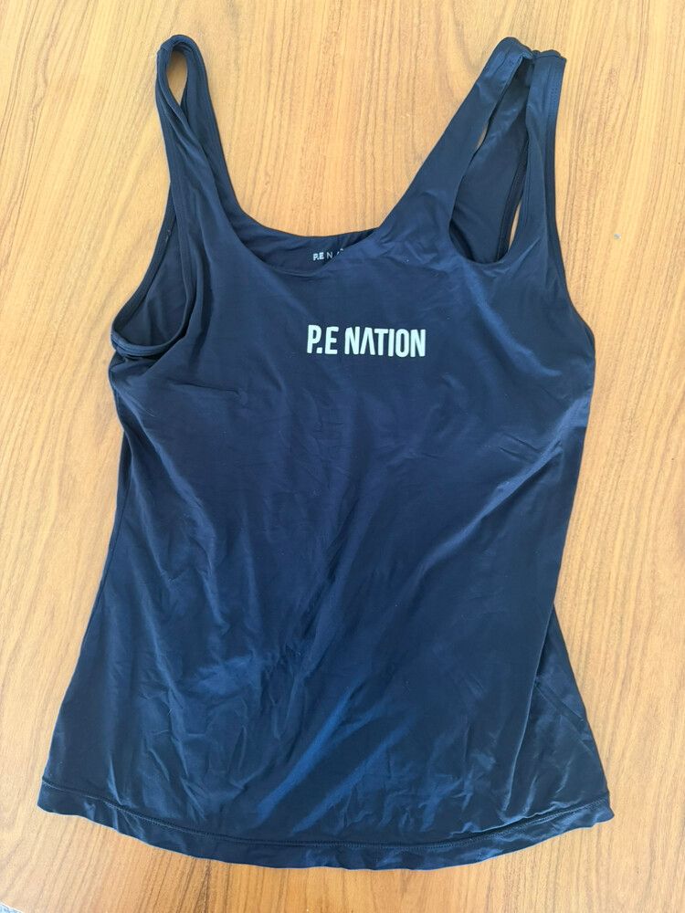 PE Nation Black Tank Top
