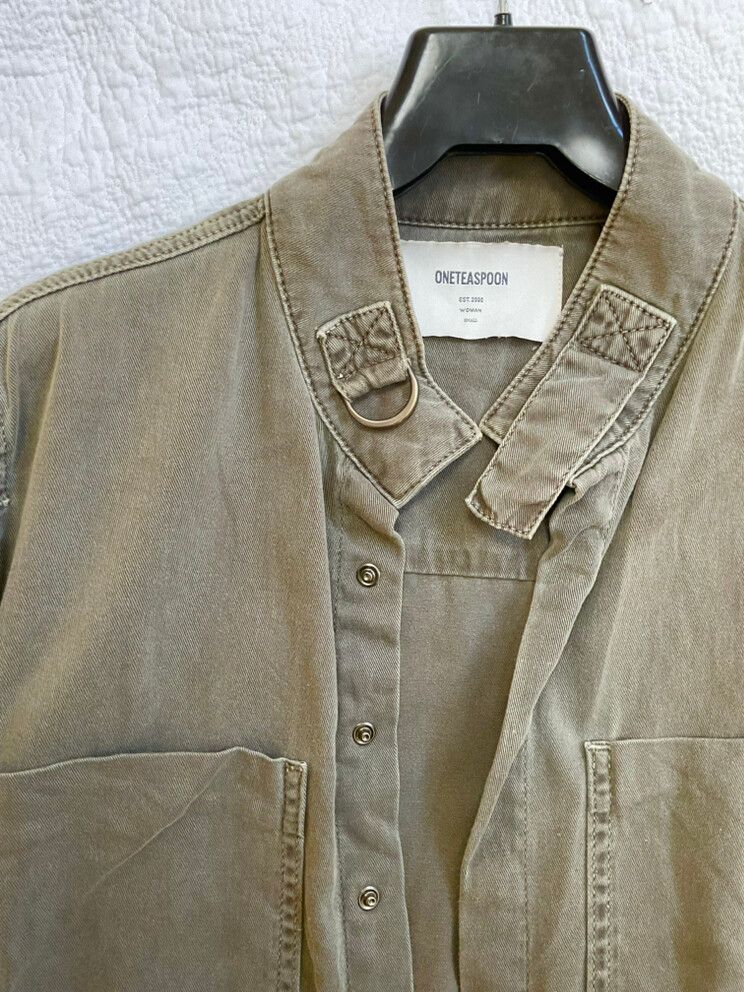 Oneteaspoon Khaki Starship Jumpsuit