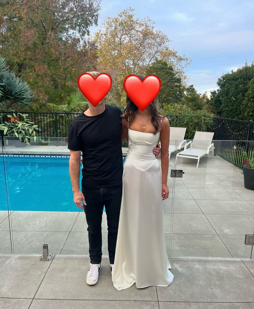 house of cb loretta dress ivory Wedding dress