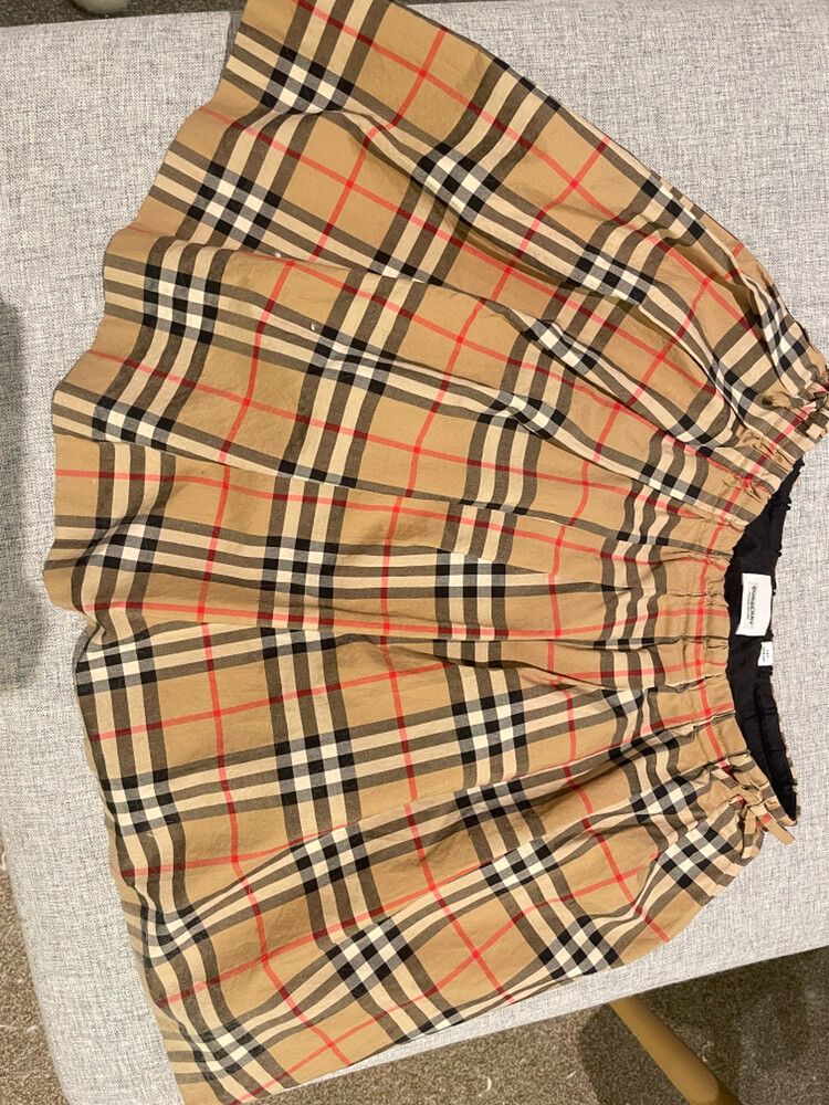burberry skirt size 4