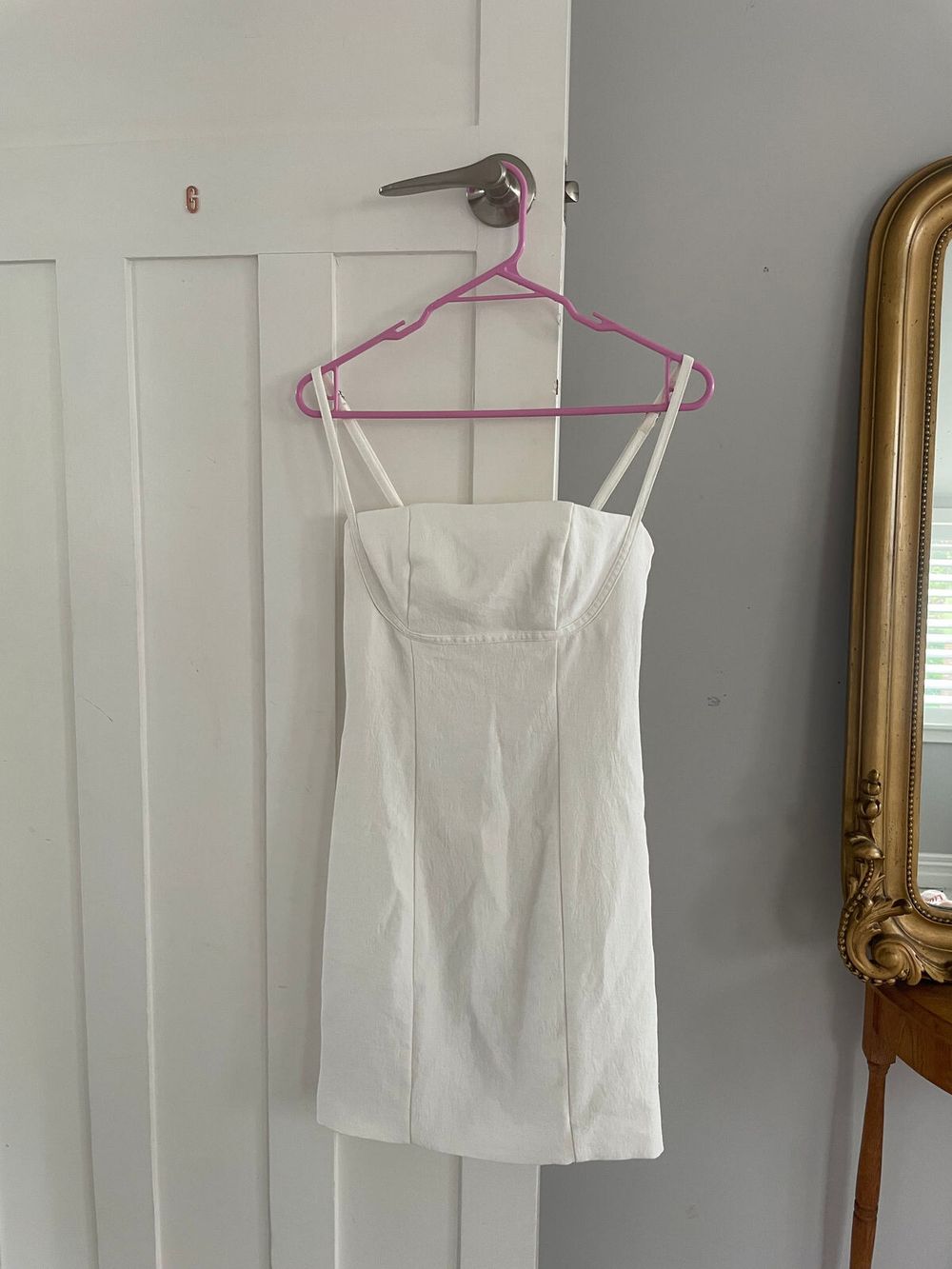 white christmas dresses Petal & Pup Women's Hailey Denim Mini Dress main image 1