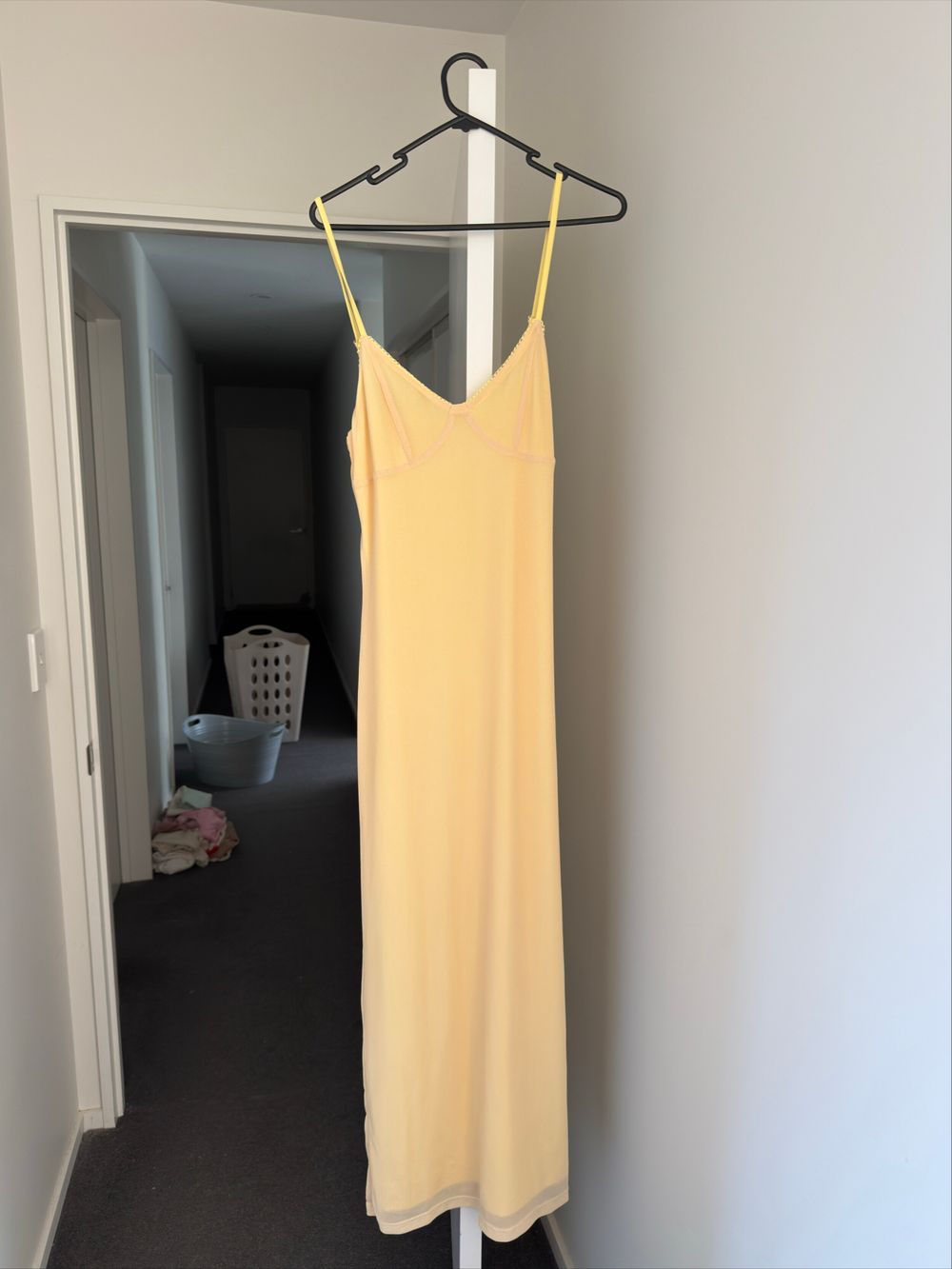 Yellow Slip Dress - unsure of brand