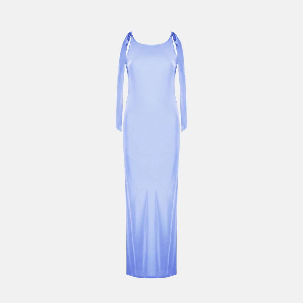 Caitlin Crisp Wilmer Dress in Sky Blue
