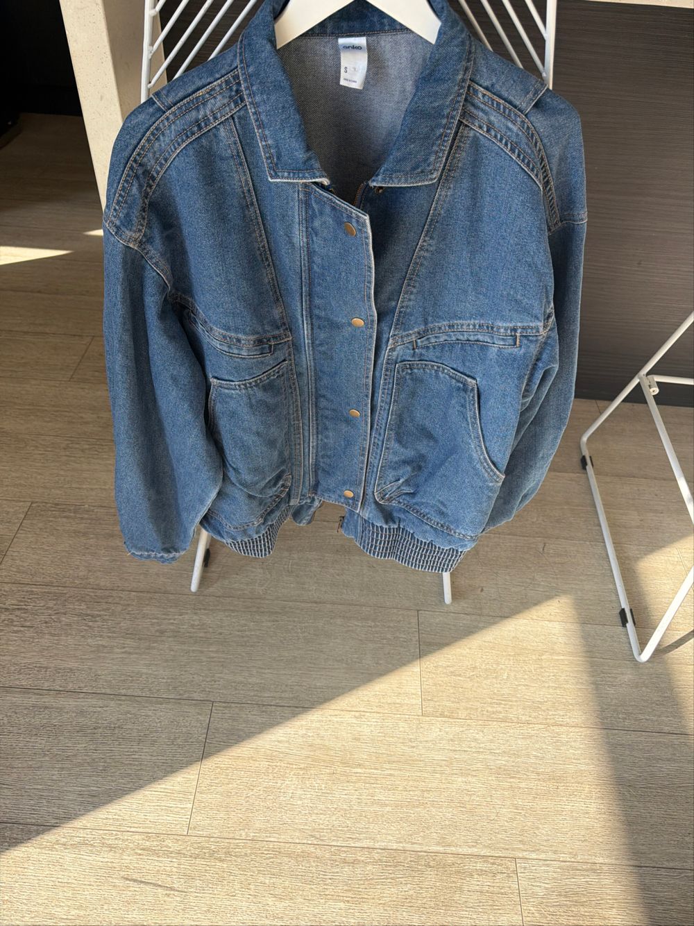 oversized denim jacket
