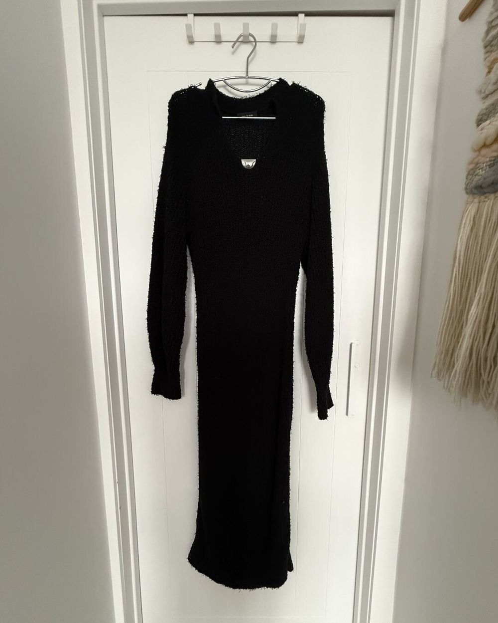 Sass & Bide Black Knit Dress