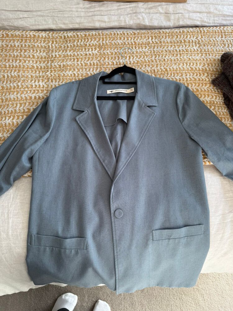 Blue Untouched World Blazer