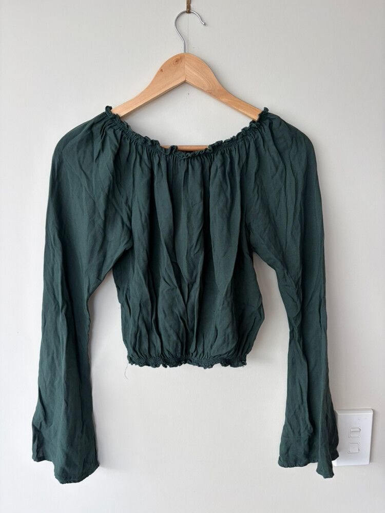 Brandy Melville bell sleeve top