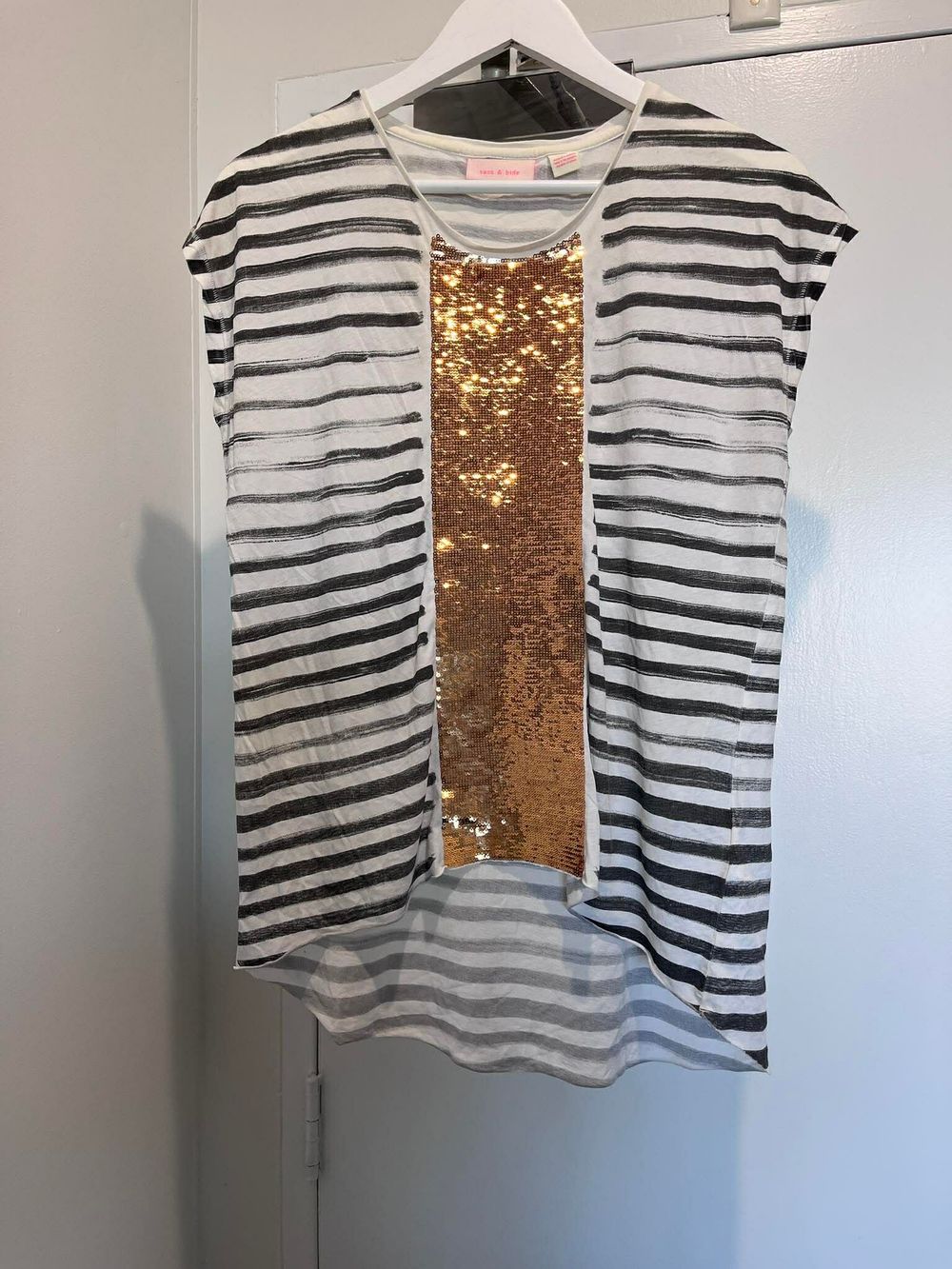 Sass & Bide "Wintergate" Statement Tee Size XXS 2013 Collection