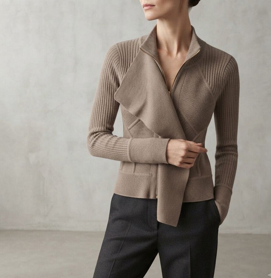 Scanlan theodore knit jacket beige