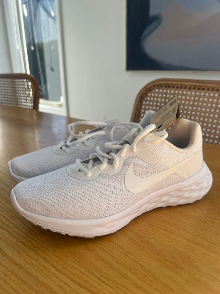 Nike White Running Shoes