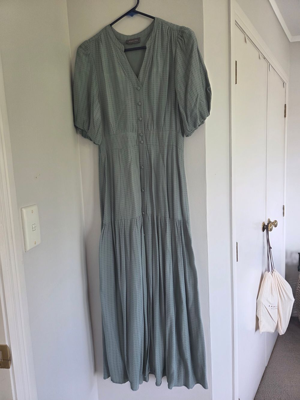 Tokito - Tokito Green Midi Dress on Designer Wardrobe