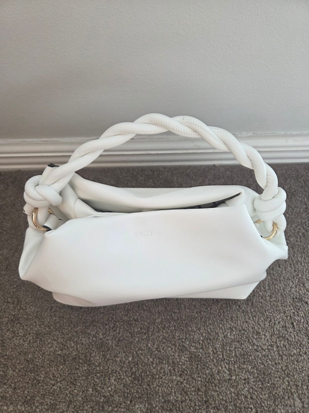 Basque White Handbag