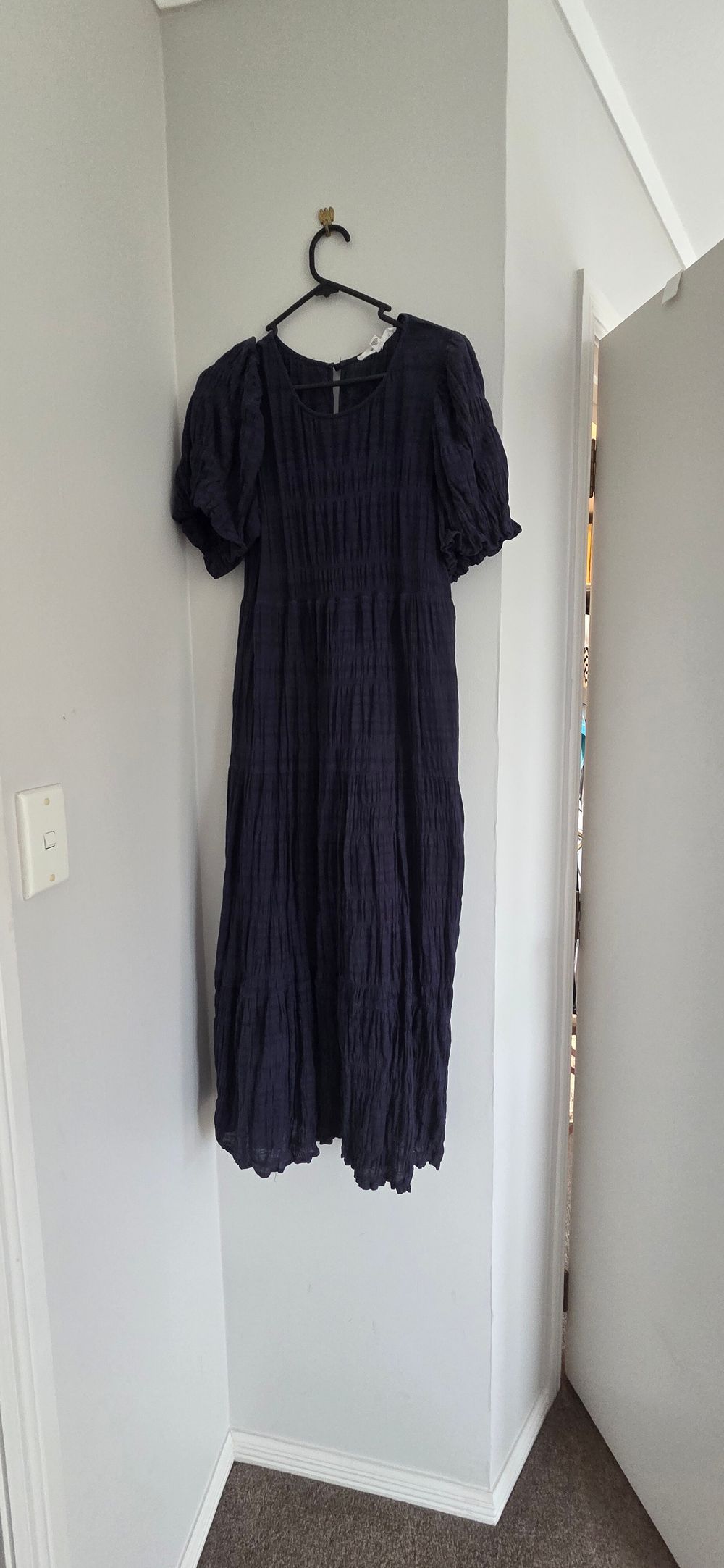 Ivy + Jack Navy Midi Dress
