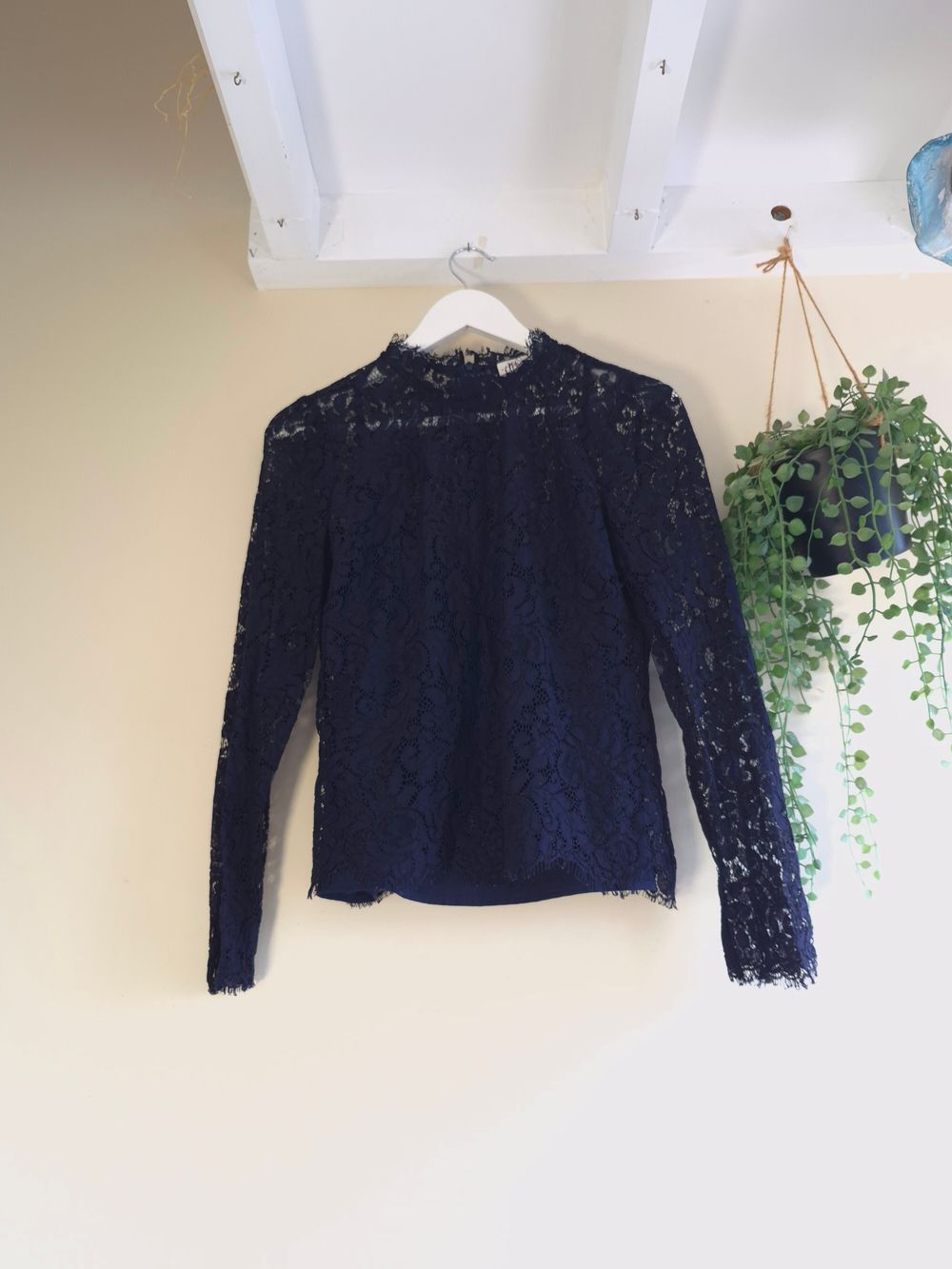 Alannah Hill Blue Lace Top