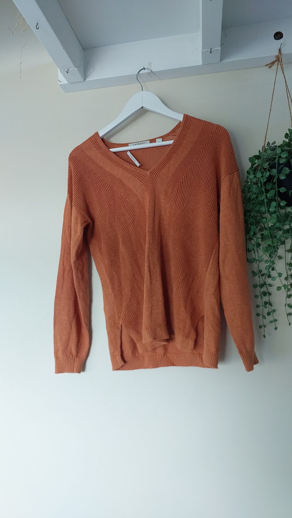 Trenery Orange Knit Jumper