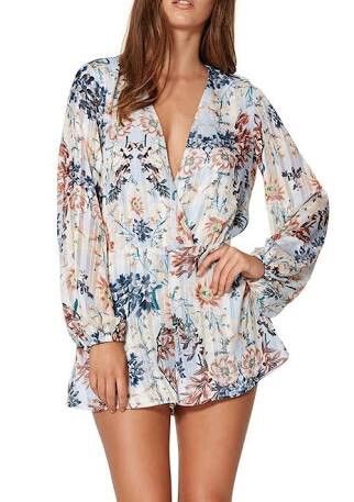Bec & Bridge Floral Playsuit